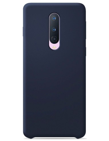 Coque en silicone Soft Touch Bleu nuit