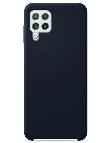 Coque en silicone Soft Touch Bleu nuit