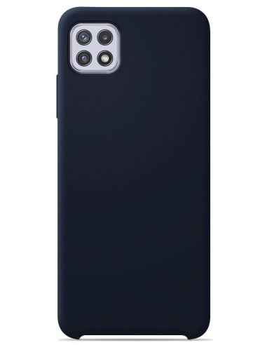 Coque en silicone Soft Touch Bleu nuit