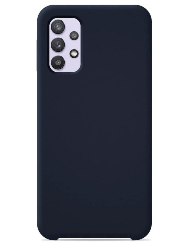 Coque en silicone Soft Touch Bleu nuit