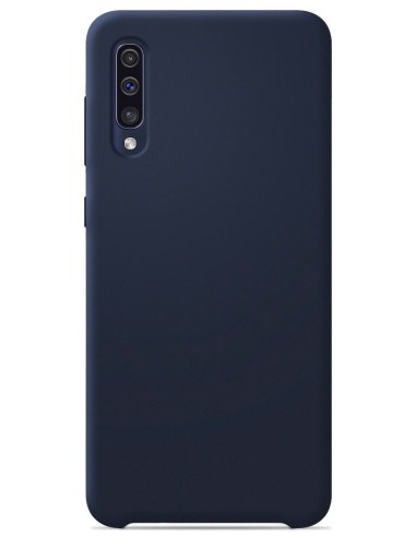 Coque en silicone Soft Touch Bleu nuit