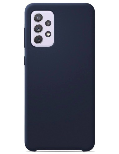 Coque en silicone Soft Touch Bleu nuit