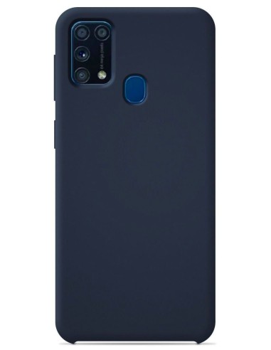 Coque en silicone Soft Touch Bleu nuit