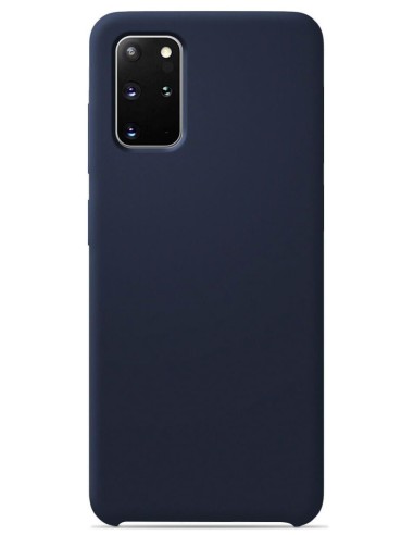 Coque en silicone Soft Touch Bleu nuit