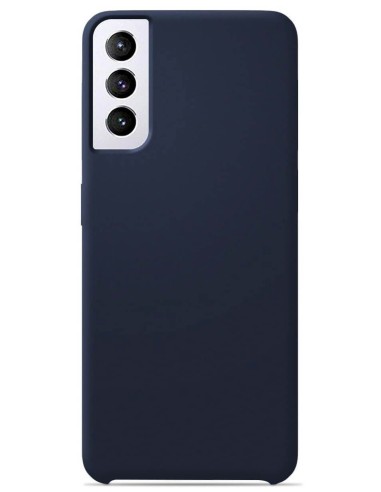 Coque en silicone Soft Touch Bleu nuit