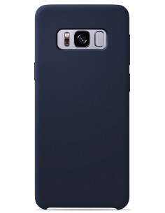 Coque Silicone Soft Touch Bleu nuit | 1001coques.fr