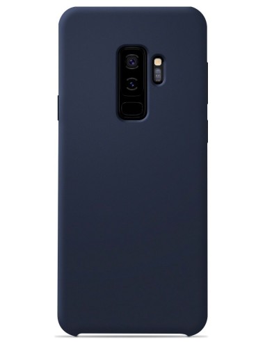 Coque en silicone Soft Touch Bleu nuit