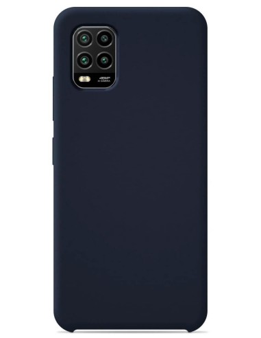 Coque en silicone Soft Touch Bleu nuit