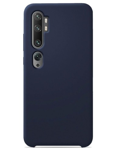 Coque en silicone Soft Touch Bleu nuit