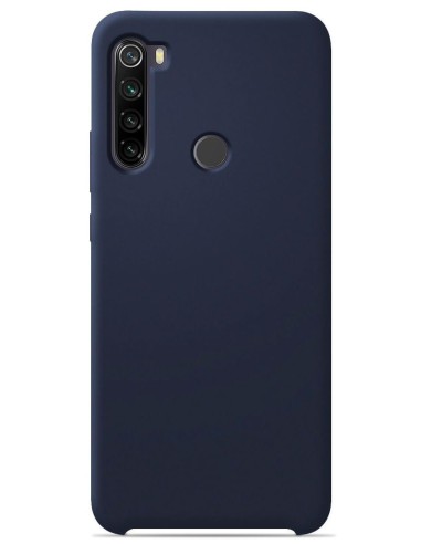 Coque en silicone Soft Touch Bleu nuit