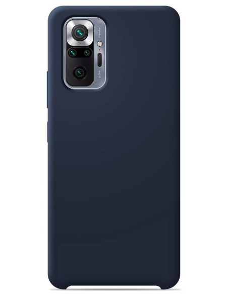 Coque en silicone Soft Touch Bleu nuit pour Xiaomi Redmi Note 9T 5G