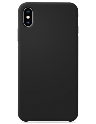 Coque en silicone Soft Touch Noir