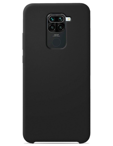 Coque en silicone Soft Touch Noir pour Xiaomi Redmi Note 9