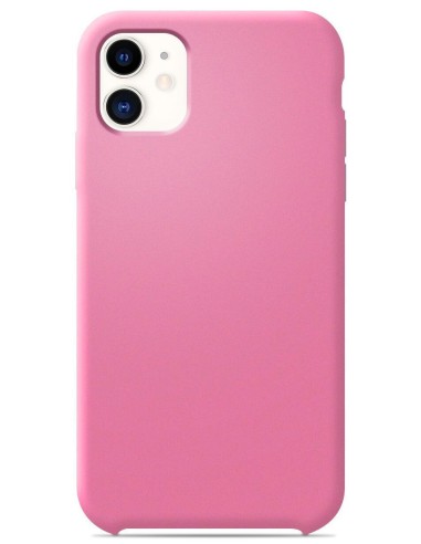 Coque en silicone Soft Touch Rose Bonbon