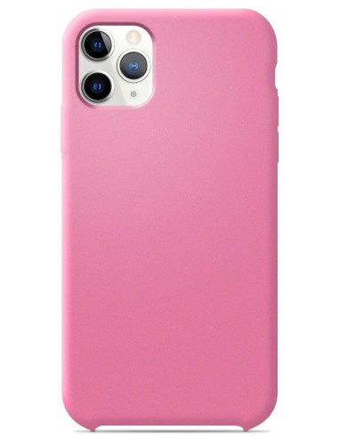 Coque en silicone Soft Touch Rose Bonbon