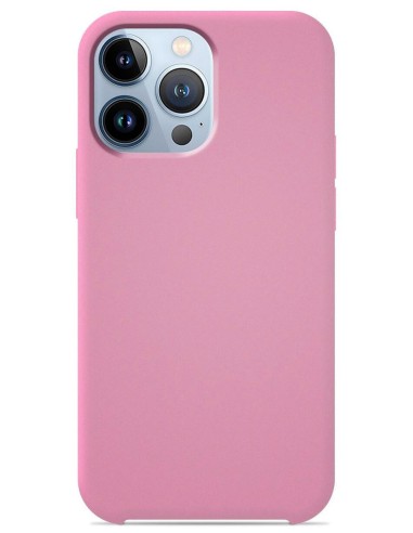 Coque en silicone Soft Touch Rose Bonbon