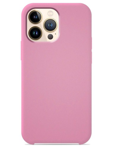 Coque en silicone Soft Touch Rose Bonbon