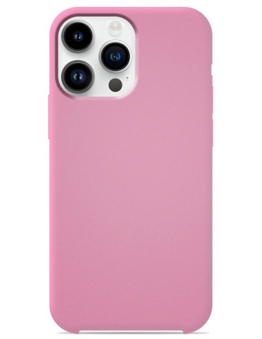 Coque en silicone Soft Touch Rose Bonbon