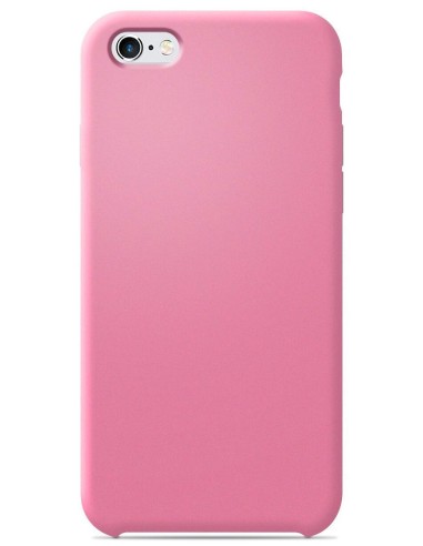 Coque en silicone Soft Touch Rose Bonbon