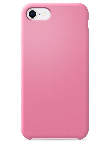 Coque en silicone Soft Touch Rose Bonbon pour Apple iPhone 7 Plus
