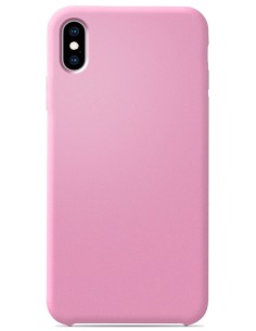 Coque de protection en Silicone semi-rigide avec finition Soft Touch - Rose  Fluo p. Apple iPhone XR - Français