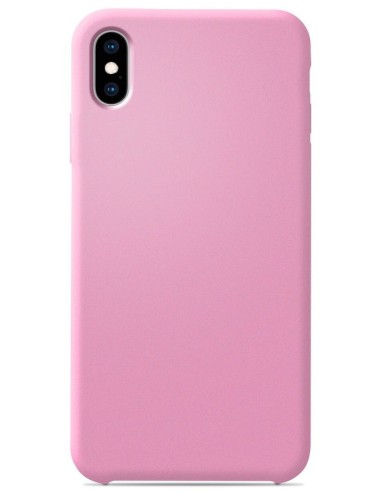 Coque en silicone Soft Touch Rose Bonbon