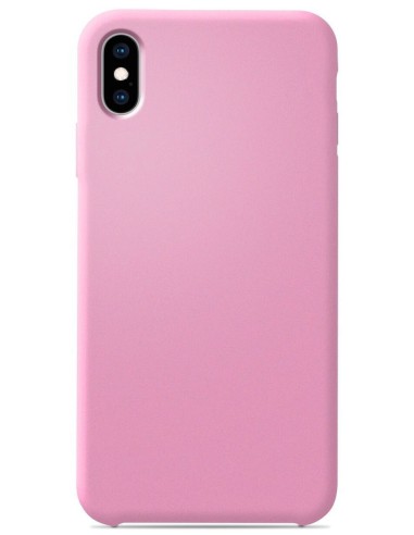 Coque en silicone Soft Touch Rose Bonbon