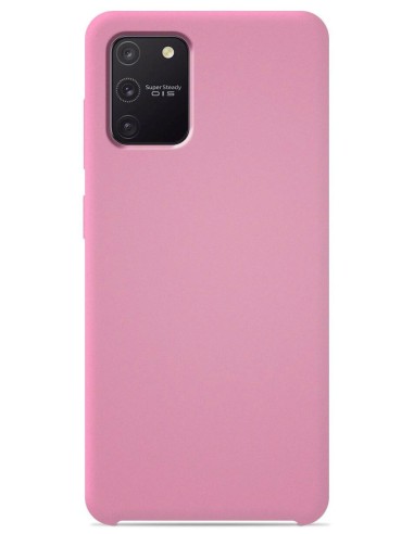 Coque en silicone Soft Touch Rose Bonbon