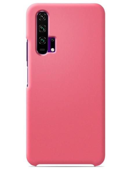 Coque en silicone Soft Touch Rose Saumon pour Huawei Honor 20 Pro
