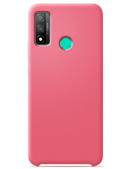 Coque en silicone Soft Touch Rose Saumon pour Huawei P Smart 2020