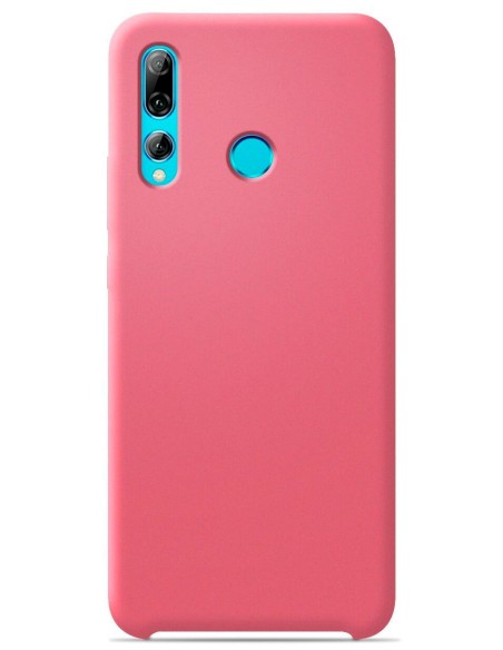 Coque en silicone Soft Touch Rose Saumon pour Huawei P Smart Plus 2019