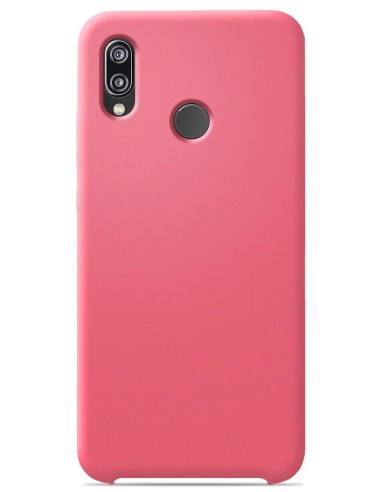 Coque en silicone Soft Touch Rose Saumon