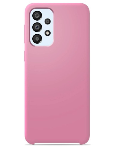 Coque en silicone Soft Touch Rose Saumon