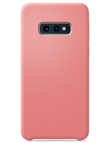 Coque en silicone Soft Touch Rose Saumon