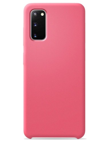 Coque en silicone Soft Touch Rose Saumon