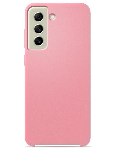 Coque en silicone Soft Touch Rose Saumon