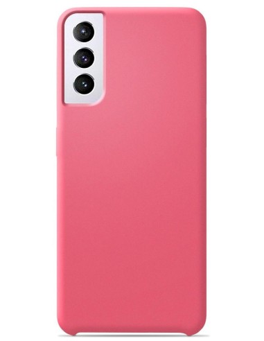 Coque en silicone Soft Touch Rose Saumon