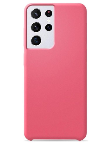 Coque en silicone Soft Touch Rose Saumon