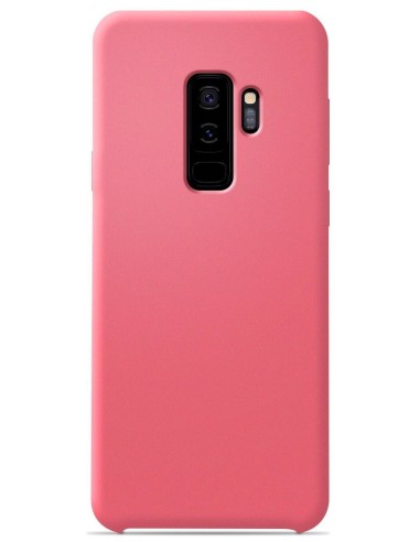 Coque en silicone Soft Touch Rose Saumon