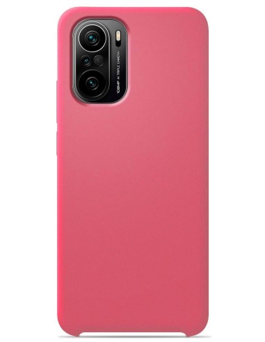 Coque en silicone Soft Touch Rose Saumon