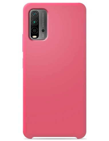 Coque en silicone Soft Touch Rose Saumon