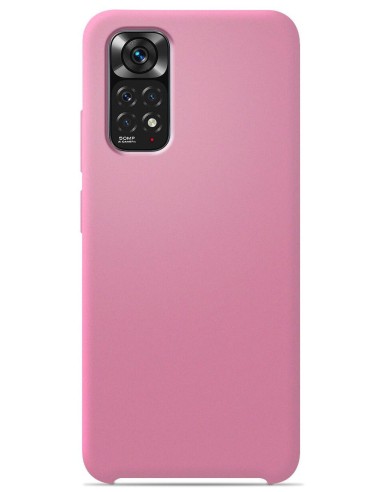 Coque en silicone Soft Touch Rose Saumon