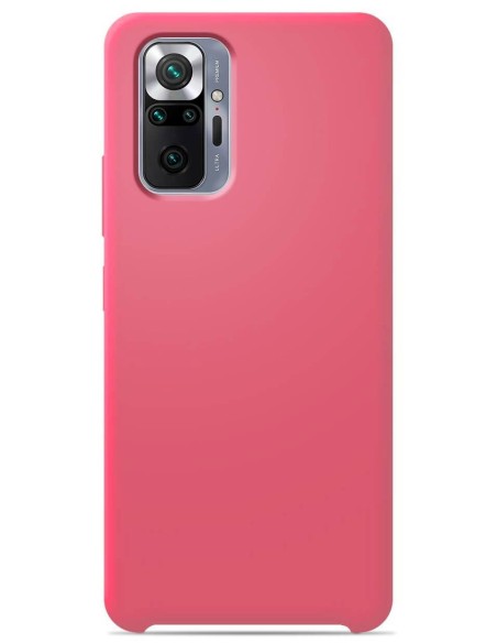 Coque en silicone Soft Touch Rose Saumon pour Xiaomi Redmi Note 9T 5G
