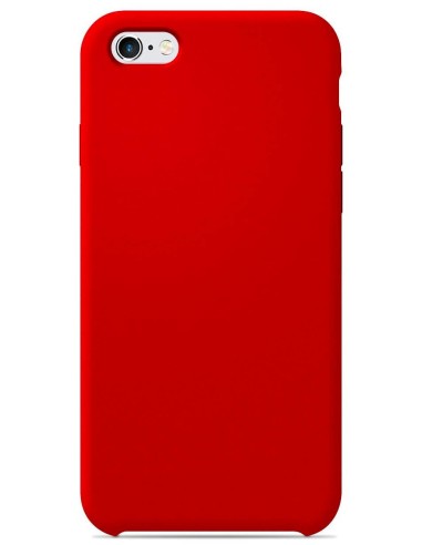 Coque en silicone Soft Touch Rouge