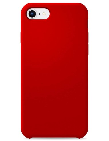 Coque en silicone Soft Touch Rouge