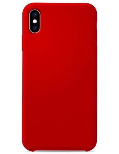 Coque en silicone Soft Touch Rouge