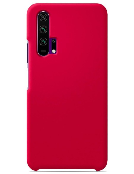 Coque en silicone Soft Touch Rouge pour Huawei Honor 20 Pro