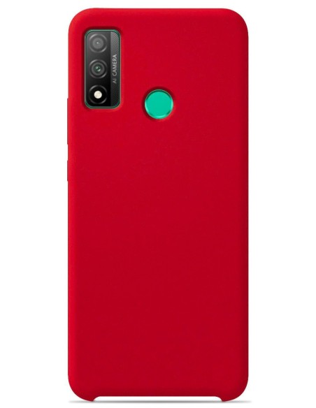 Coque en silicone Soft Touch Rouge pour Huawei P Smart 2020