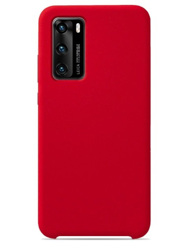 Coque en silicone Soft Touch Rouge