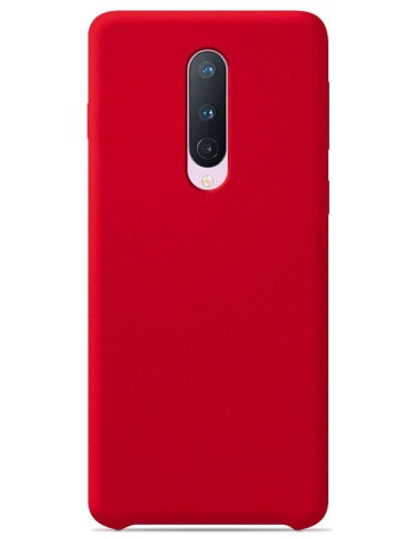 Coque en silicone Soft Touch Rouge